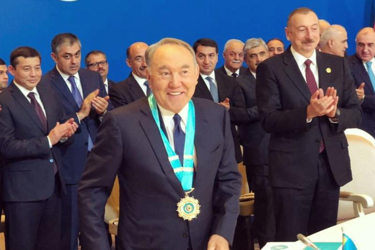 Nursultan Nazarbayev awarded Supreme Order of the Turkic World