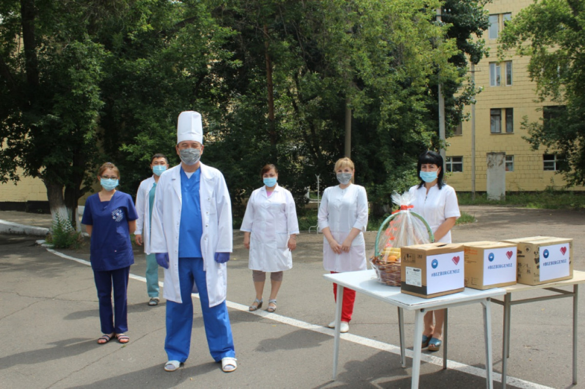 Противотуберкулезный диспансер получил помощь в рамках благотворительной акции