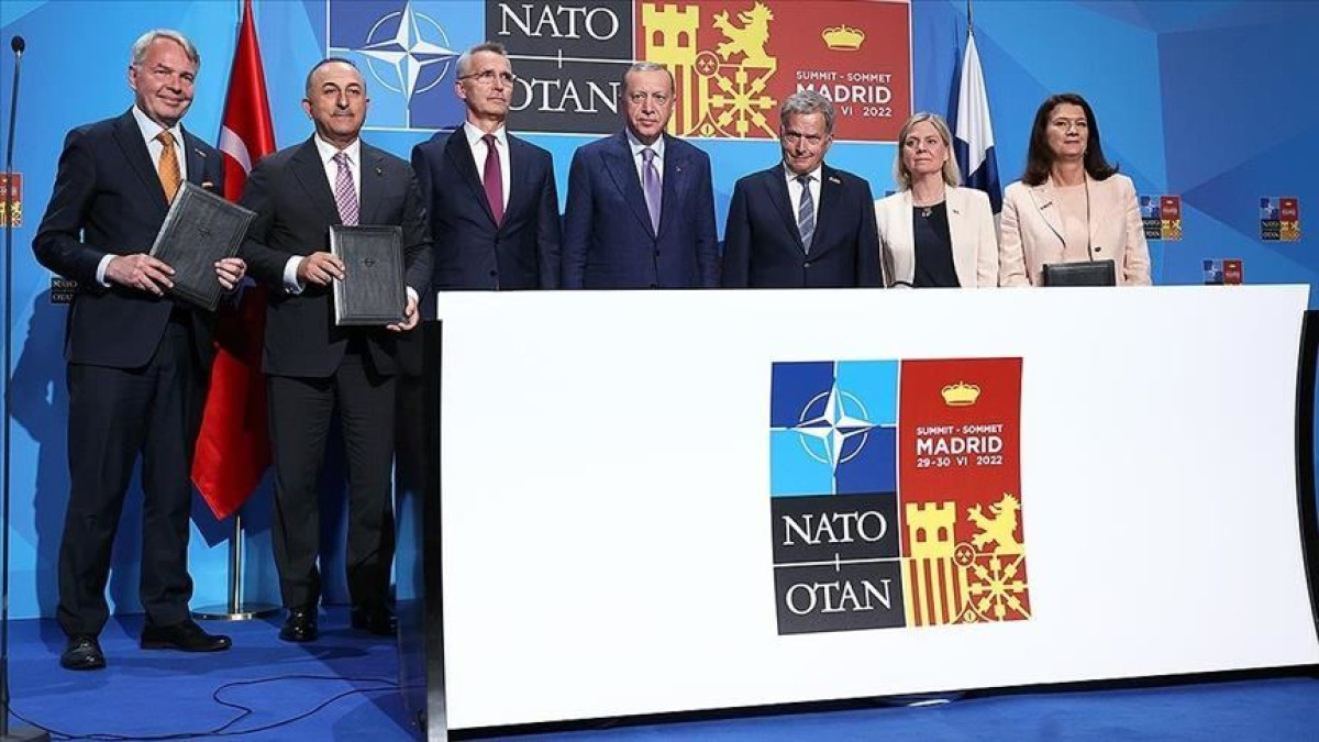 Turkiye, Sweden, Finland sign memorandum on Nordic countries' NATO bids