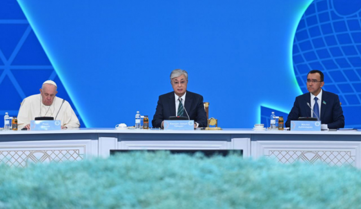Kazakh President calls necessary condition for resolving world conflicts
