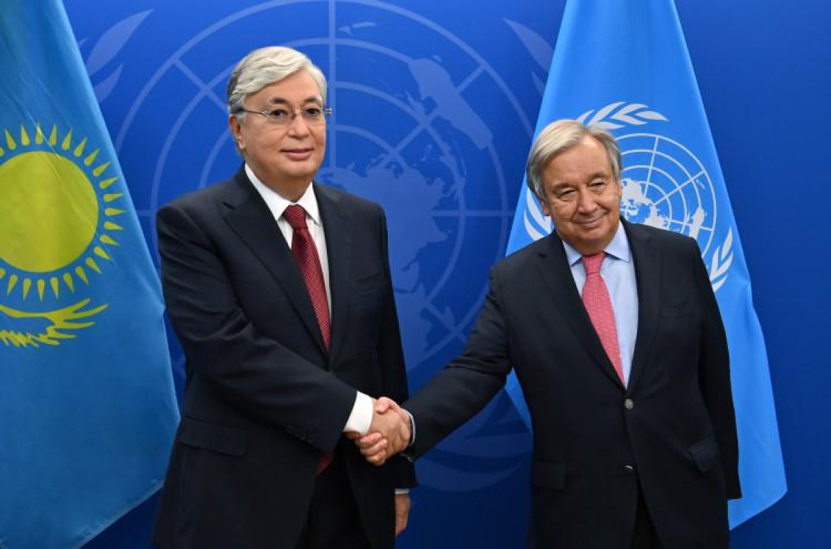 President of Kazakhstan held talks with UN Secretary-General