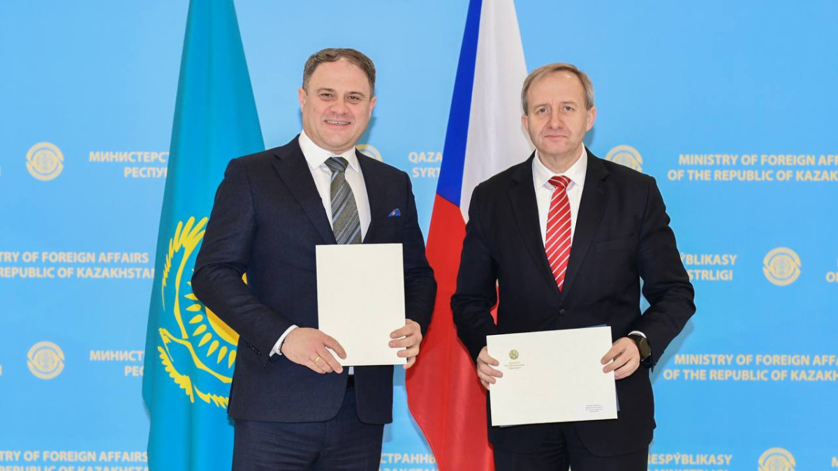 Kazakhstan and Czechia celebrate 30th anniversary of diplomatic relations