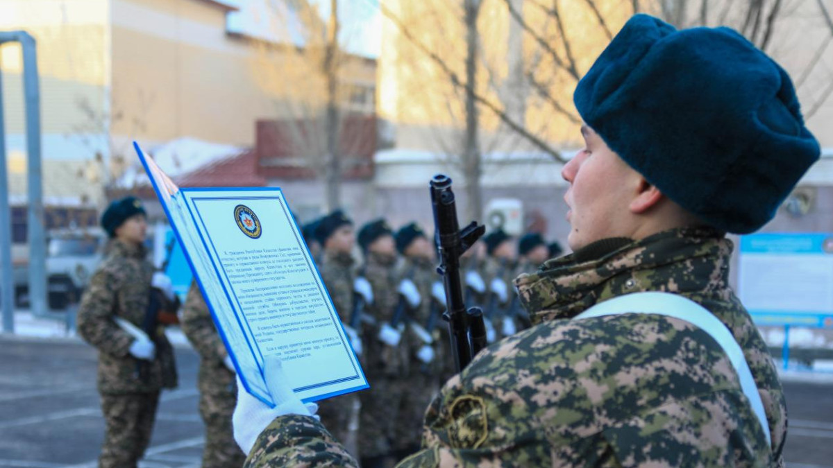 Әскери полиция органдарының қатары жүзден аса сарбазбен толықты