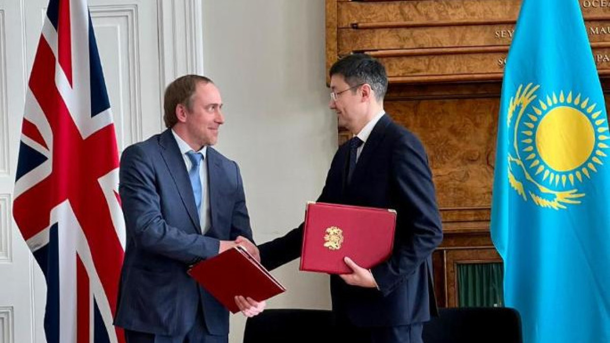 Kazakh Ministry of Health and AstraZeneca sign memorandum of cooperation in London