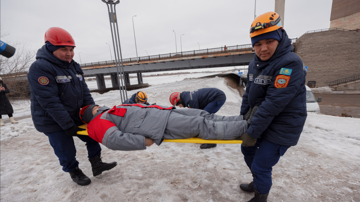 Astana hosts the teachings of Ministry of Emergency Situations