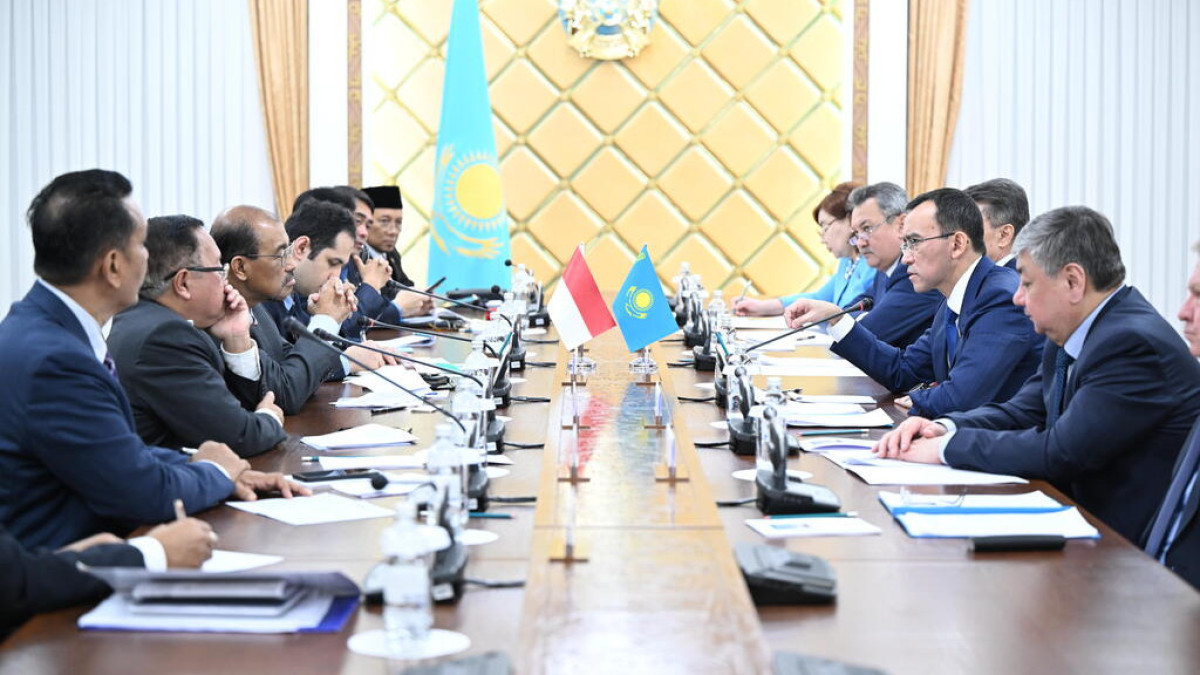 Maulen Ashimbayev meets Vice Speaker of Indonesian Parliament chamber