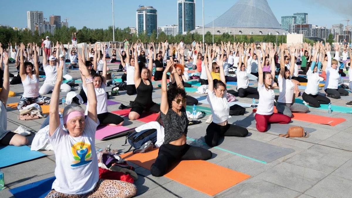 Астанада Халықаралық йога күні өтетін болды