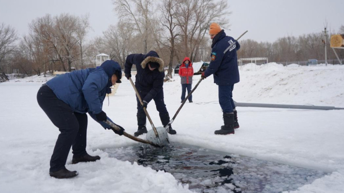 Где в Астане пройдут крещенские купания в проруби