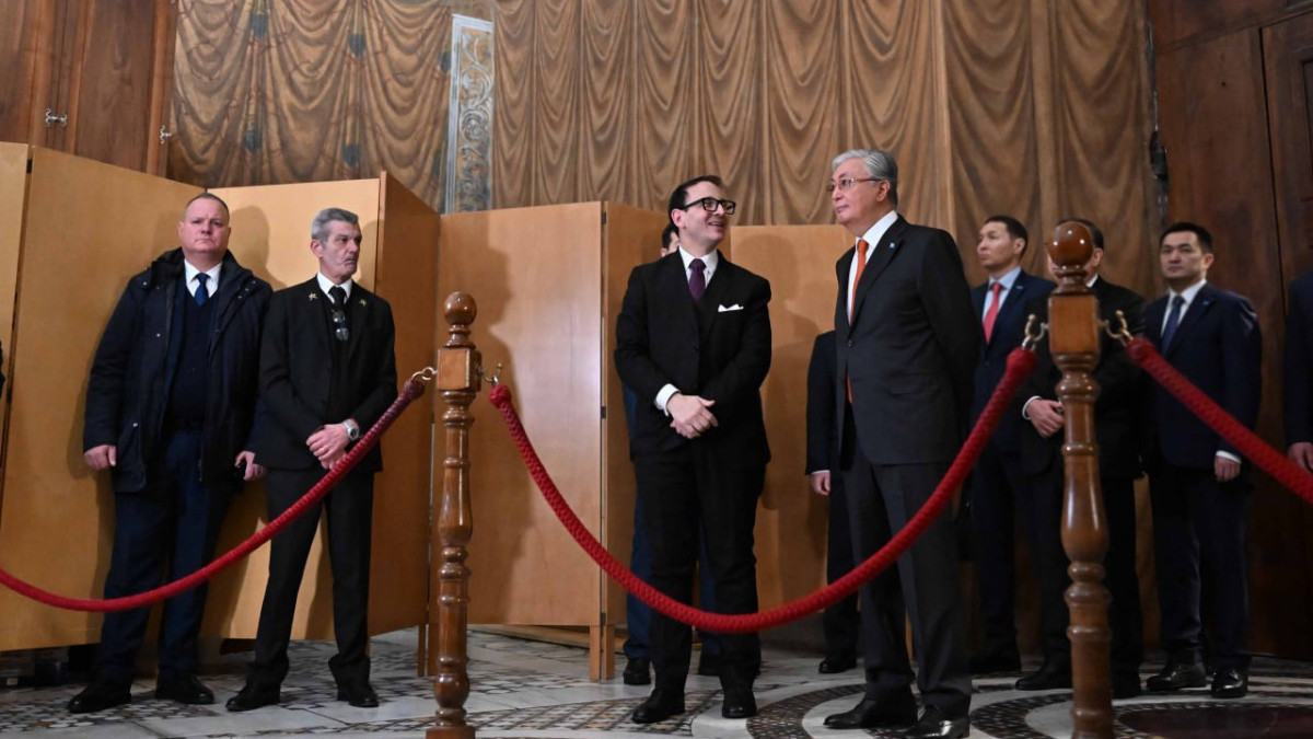 Tokayev visits Vatican Museums