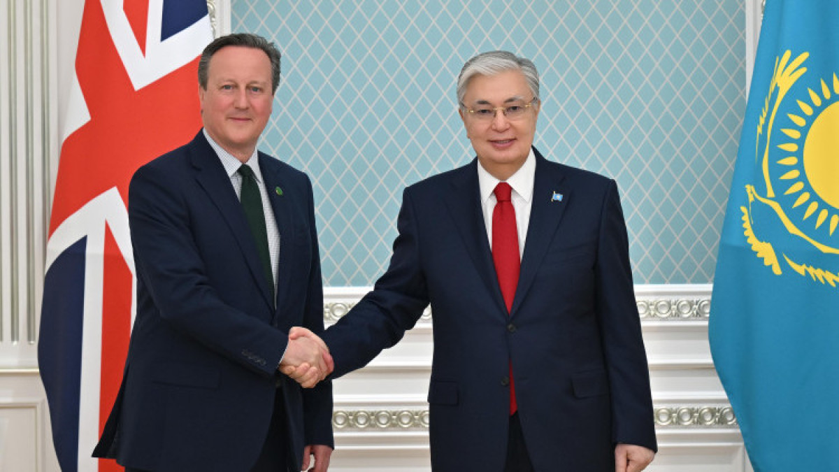 President meets with UK Foreign Secretary David Cameron
