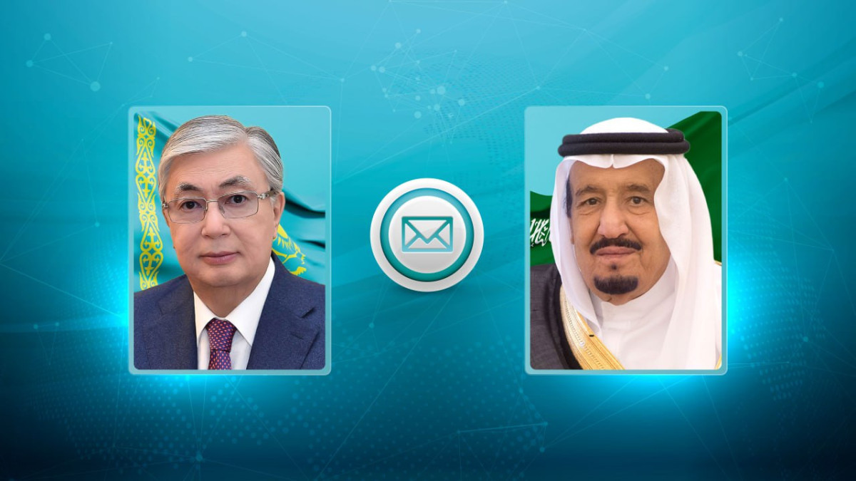 Kazakh President sends congratulatory telegram to King of Saudi Arabia