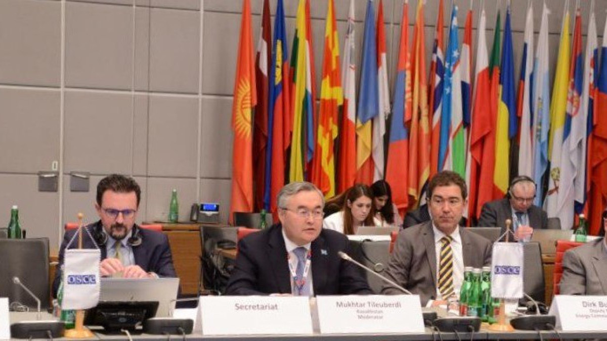 Kazakhstan actively participates in preparations for  OSCE Economic and Environmental Forum