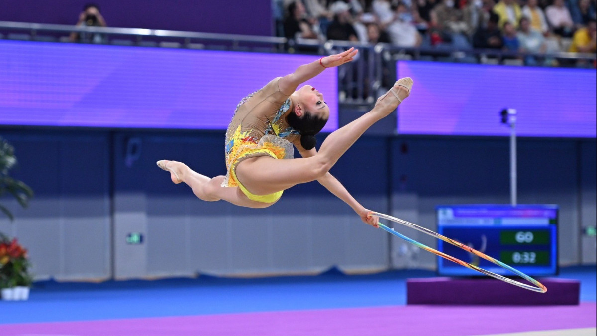 Kazakhstani Elzhan Taniyeva wins gold at Asian Rhythmic Gymnastics Championships