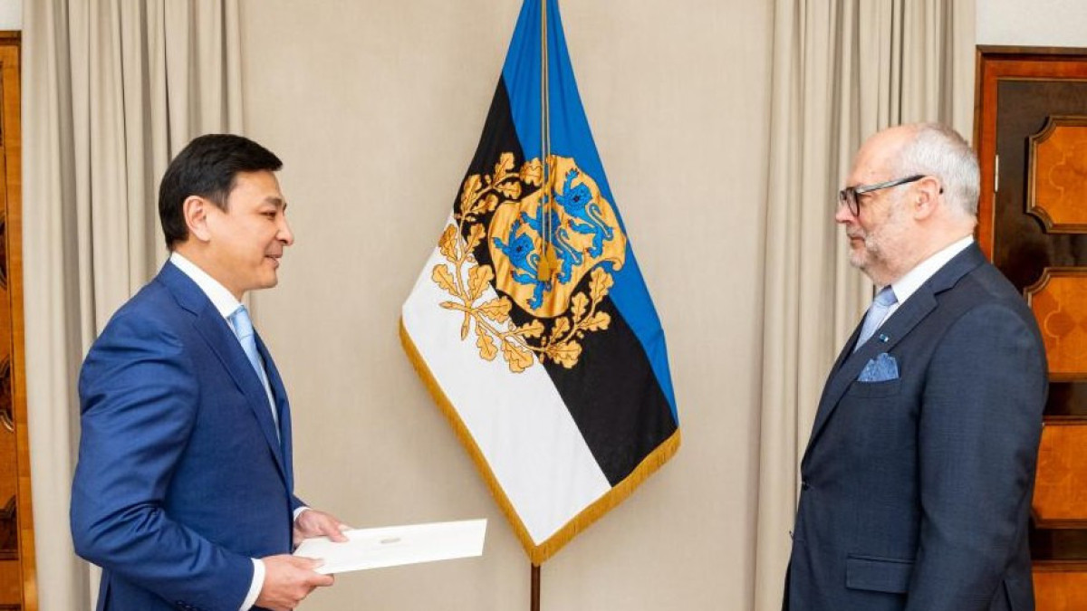 Ambassador of Kazakhstan Presented Credentials to President of Estonia