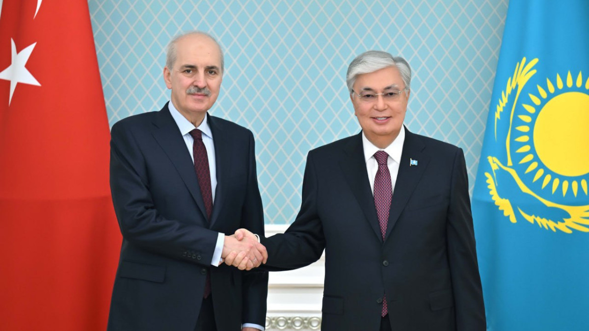 Head of State receives Speaker of National Assembly of Turkey  Numan Kurtulmus