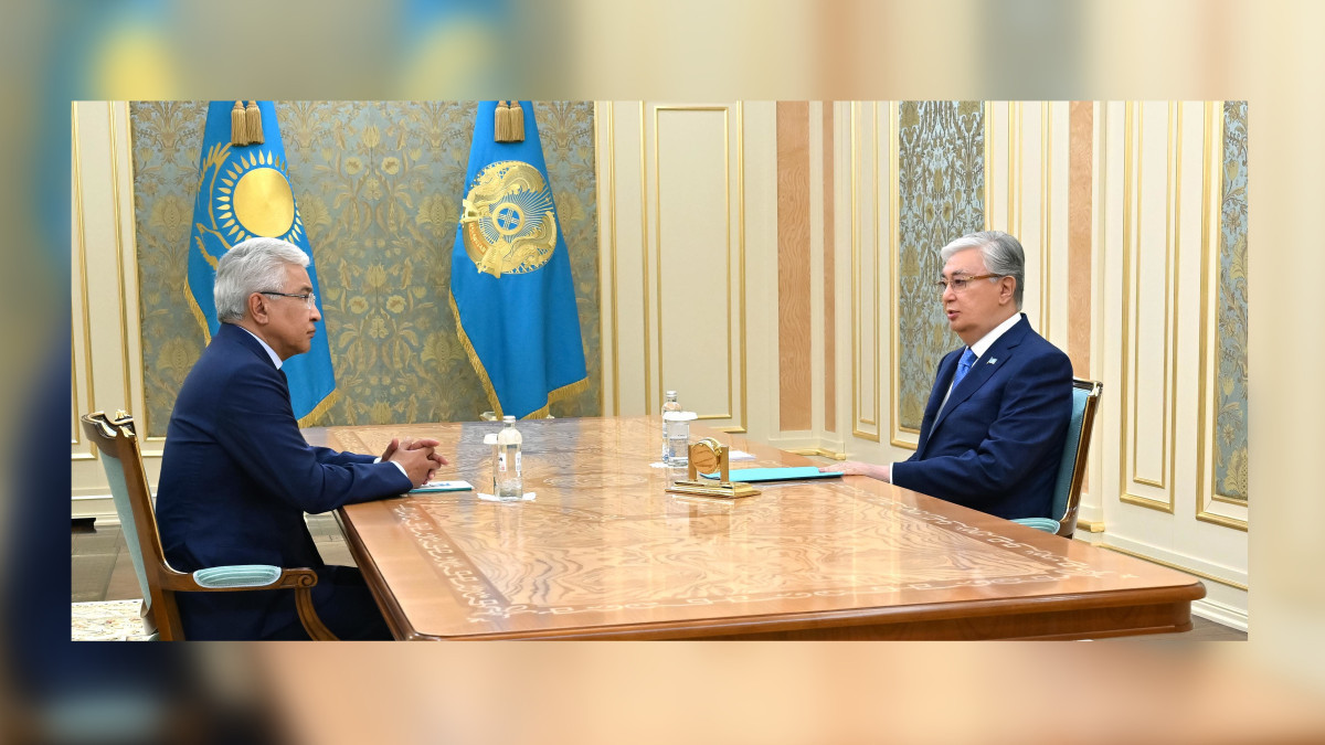 Tokayev meets with CSTO Secretary Genera Imangali Tasmagambetov