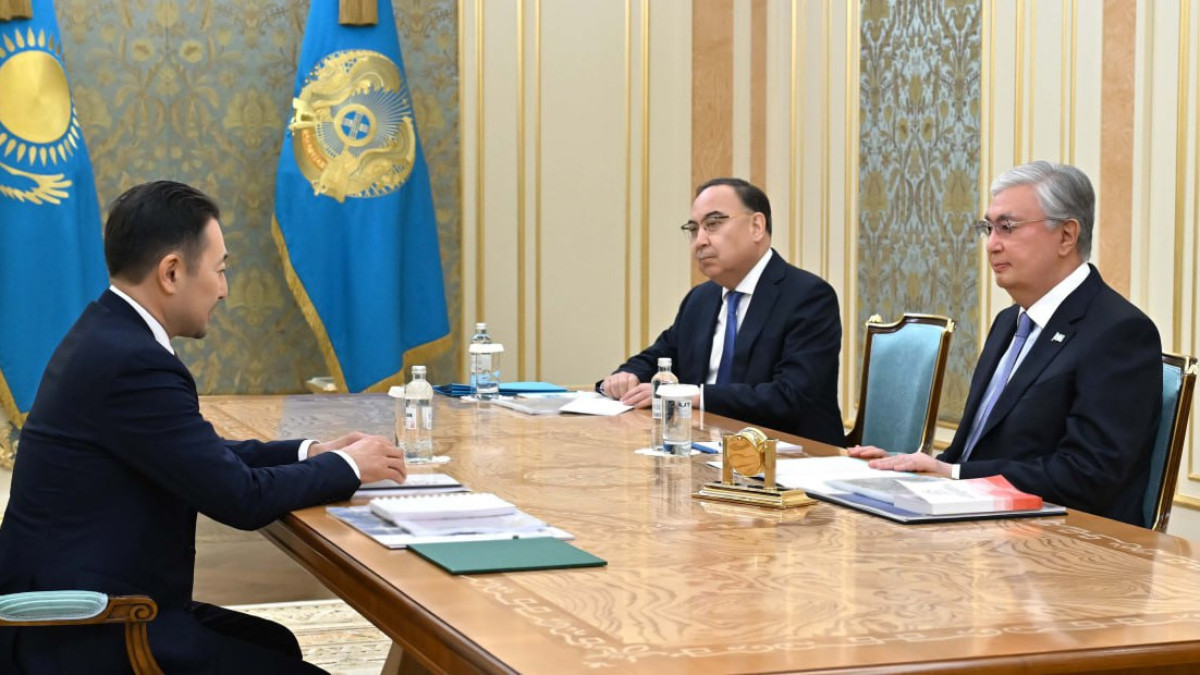 Kazakh President  receives CICA Secretary General Kairat Sarybay