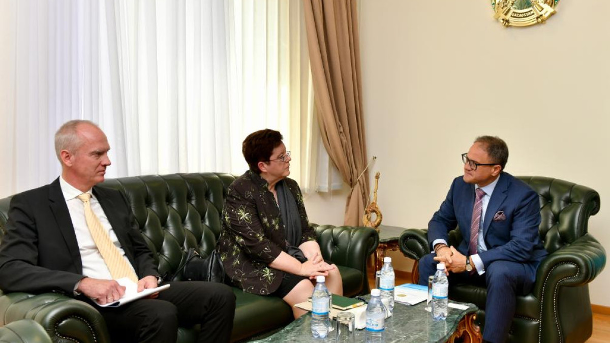 Plans to Further Deepen Kazakh-German Cooperation Discussed at the Kazakh Foreign Ministry