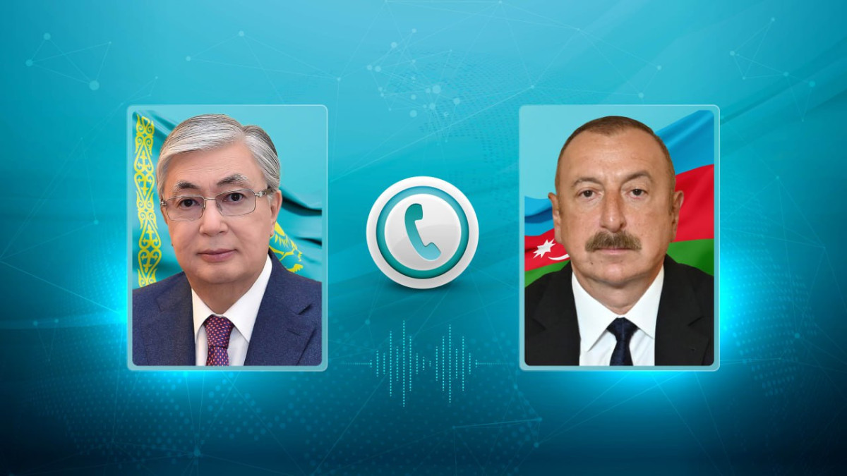 Tokayev thanks Aliyev for sending representative sports delegation to the V World Nomad Games