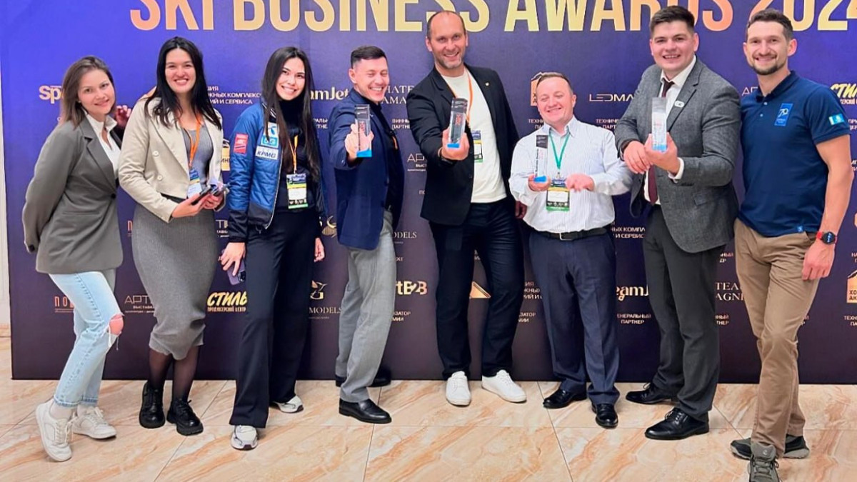 Mountain resorts of Kazakhstan receive awards at SKI BUSINESS AWARDS