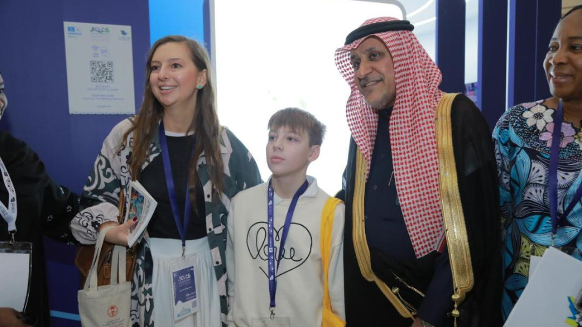 Kazakh pupil presents his fairy tales at UNESCO international conference in Saudi Arabia