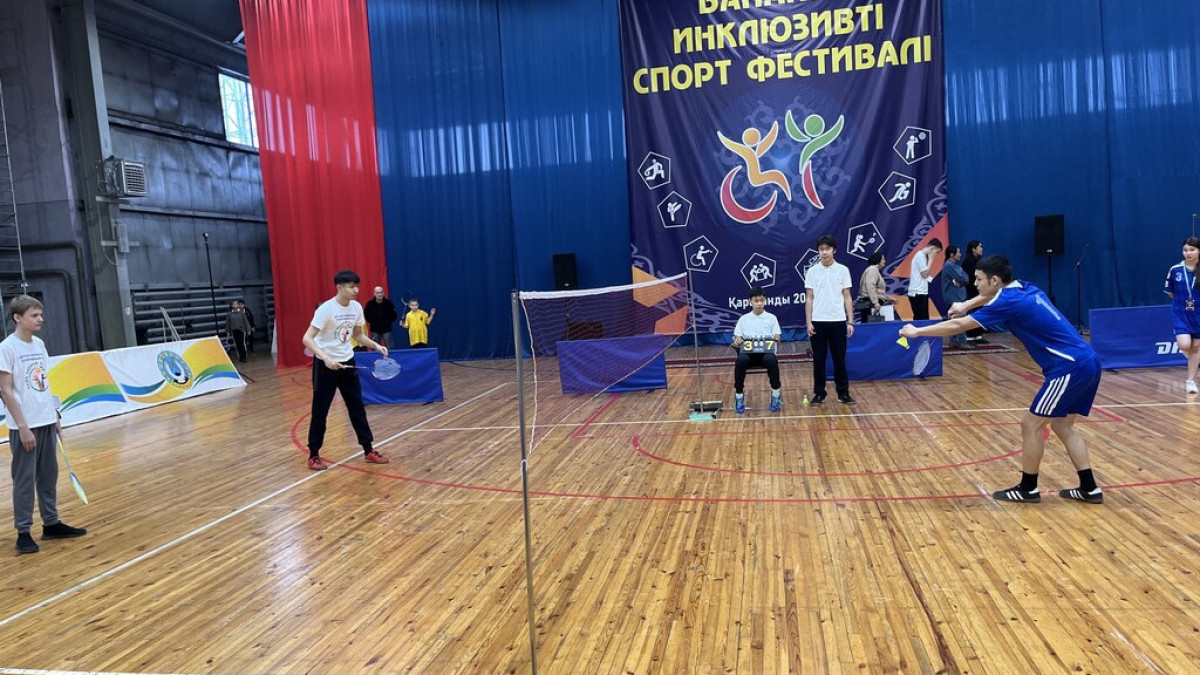 Inclusive sports festival for children held in Karaganda