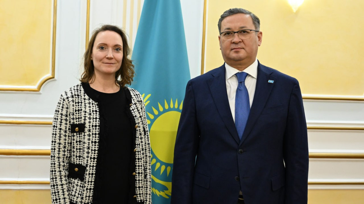 Kazakh FM receives Austrian Ambassador