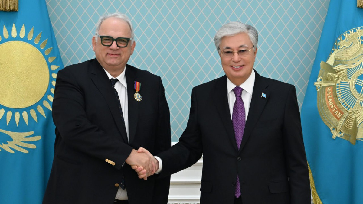 Tokayev meets with President of United World Wrestling Nenad Lalovic