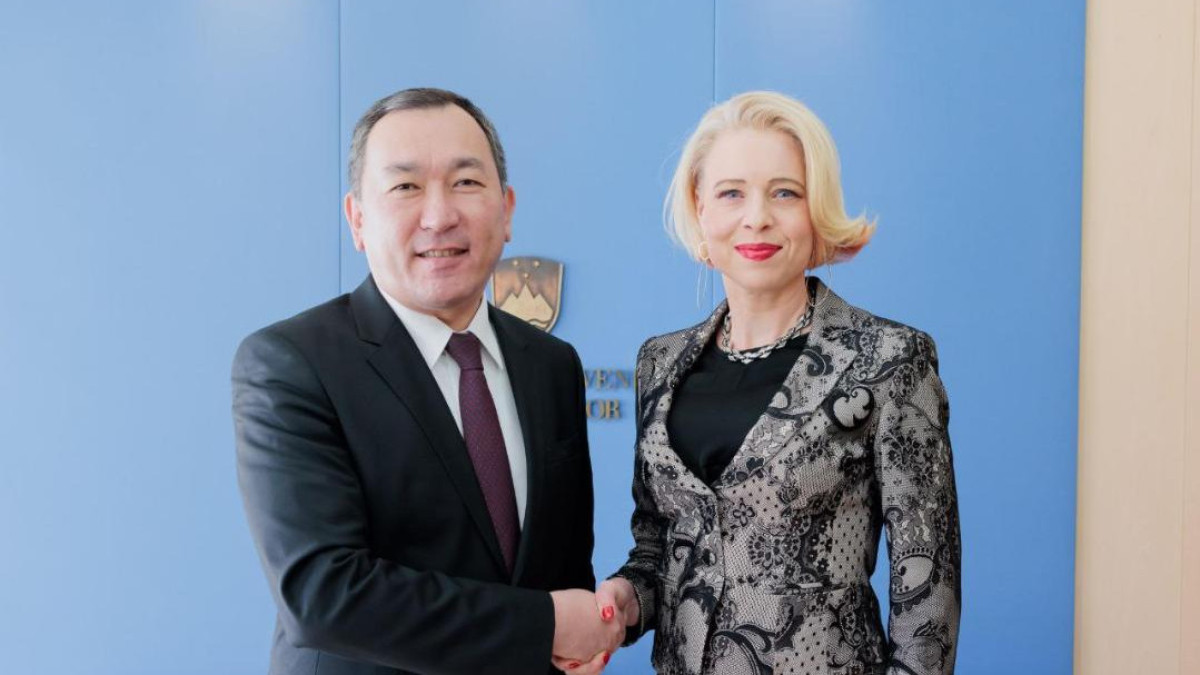 Kazakhstan and Slovenia intend to develop inter-parlamentary Cooperation