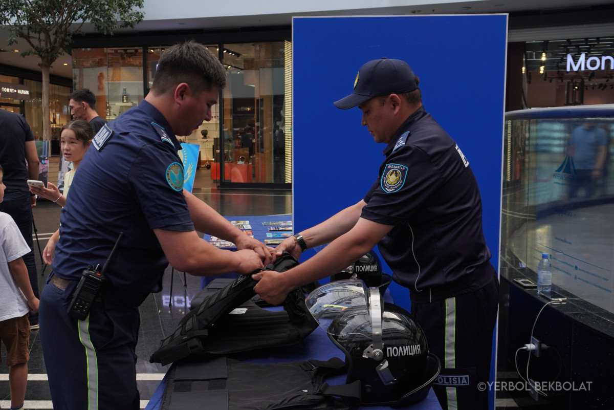 Астанада полиция күніне арналған көрме өтті