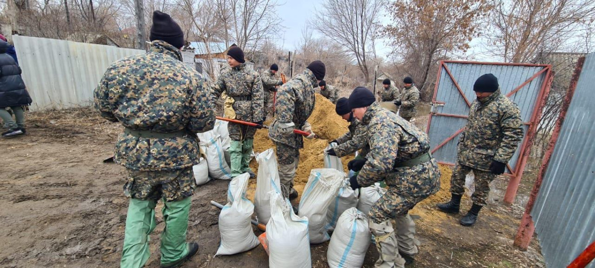 Ақтөбе қаласында су тасқынына қарсы  іс-шаралар жалғасуда