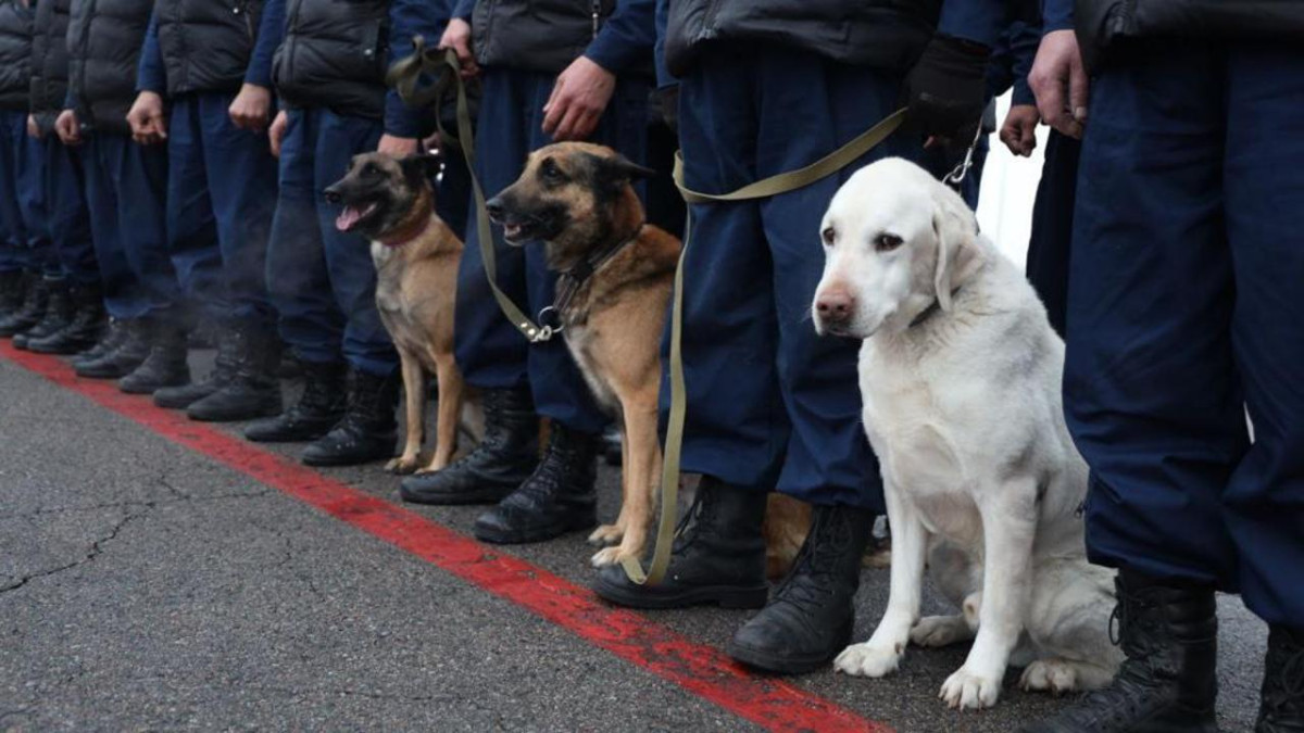 Kazakh rescuers left for Turkey