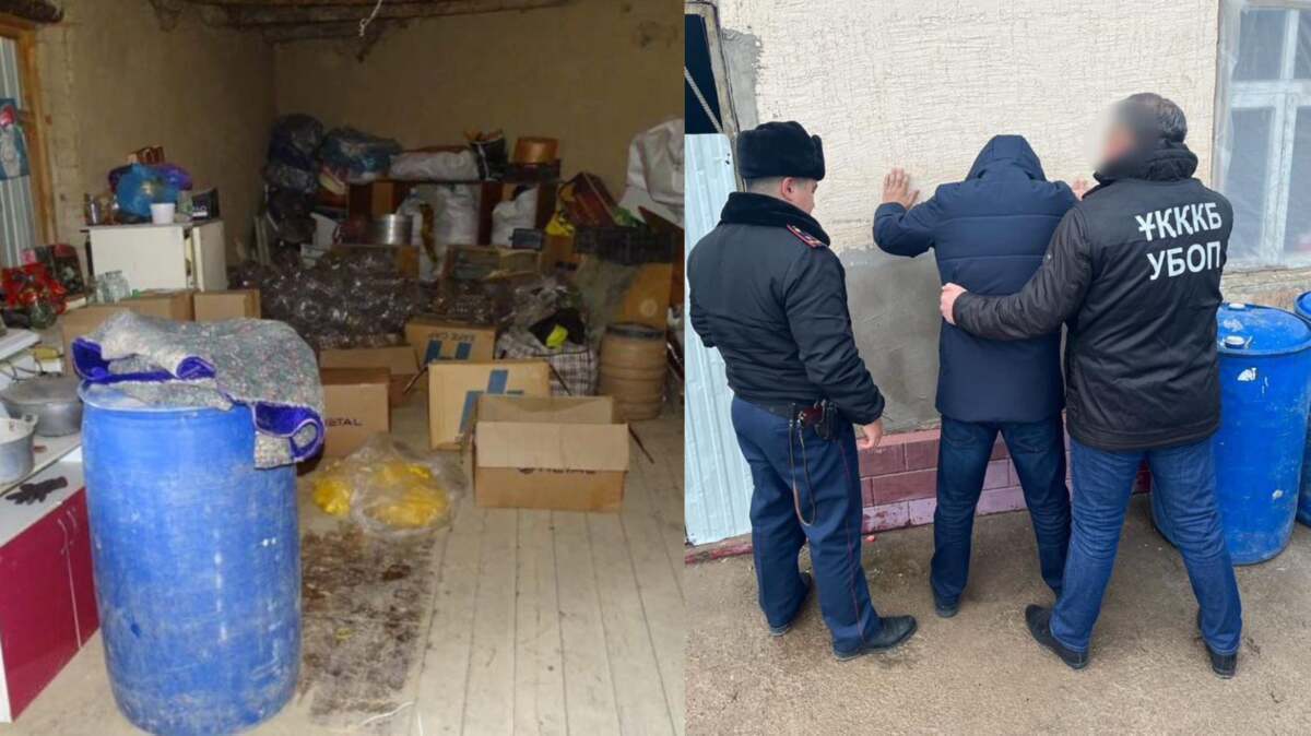 Illegal alcohol business liquidated in Turkestan region