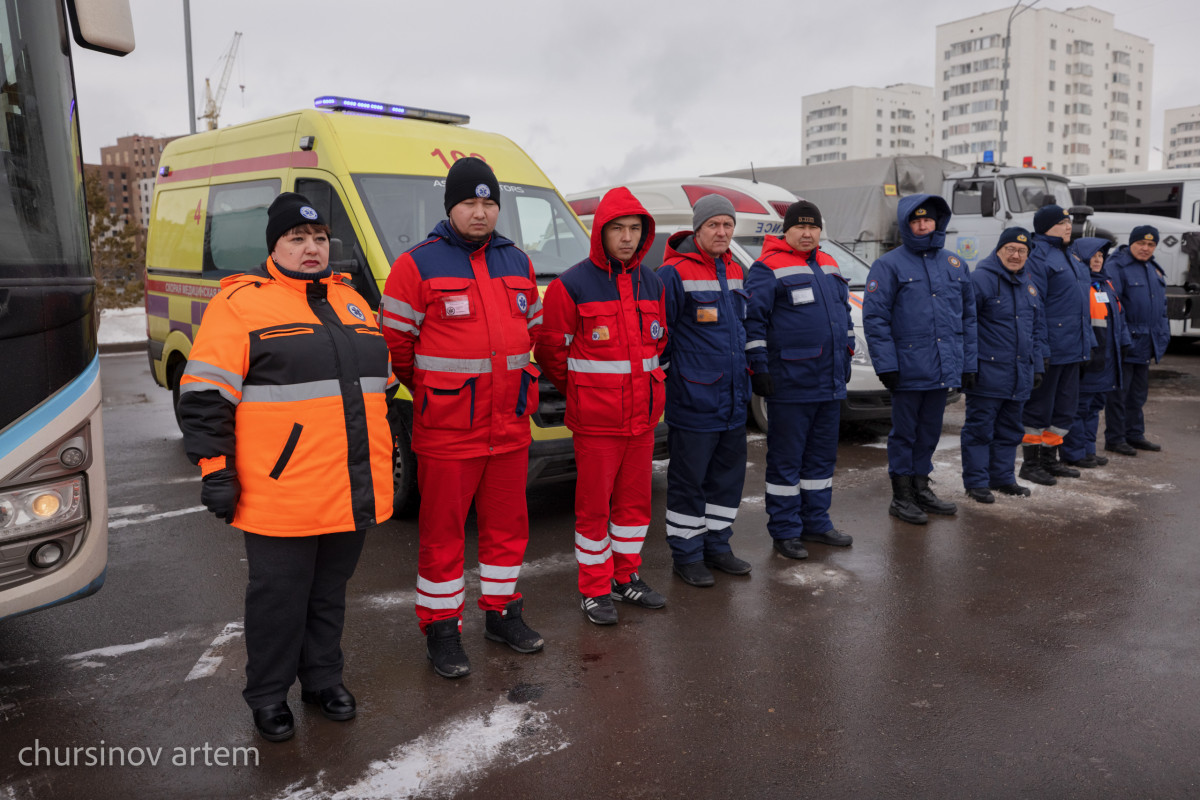 Astana hosts the teachings of Ministry of Emergency Situations