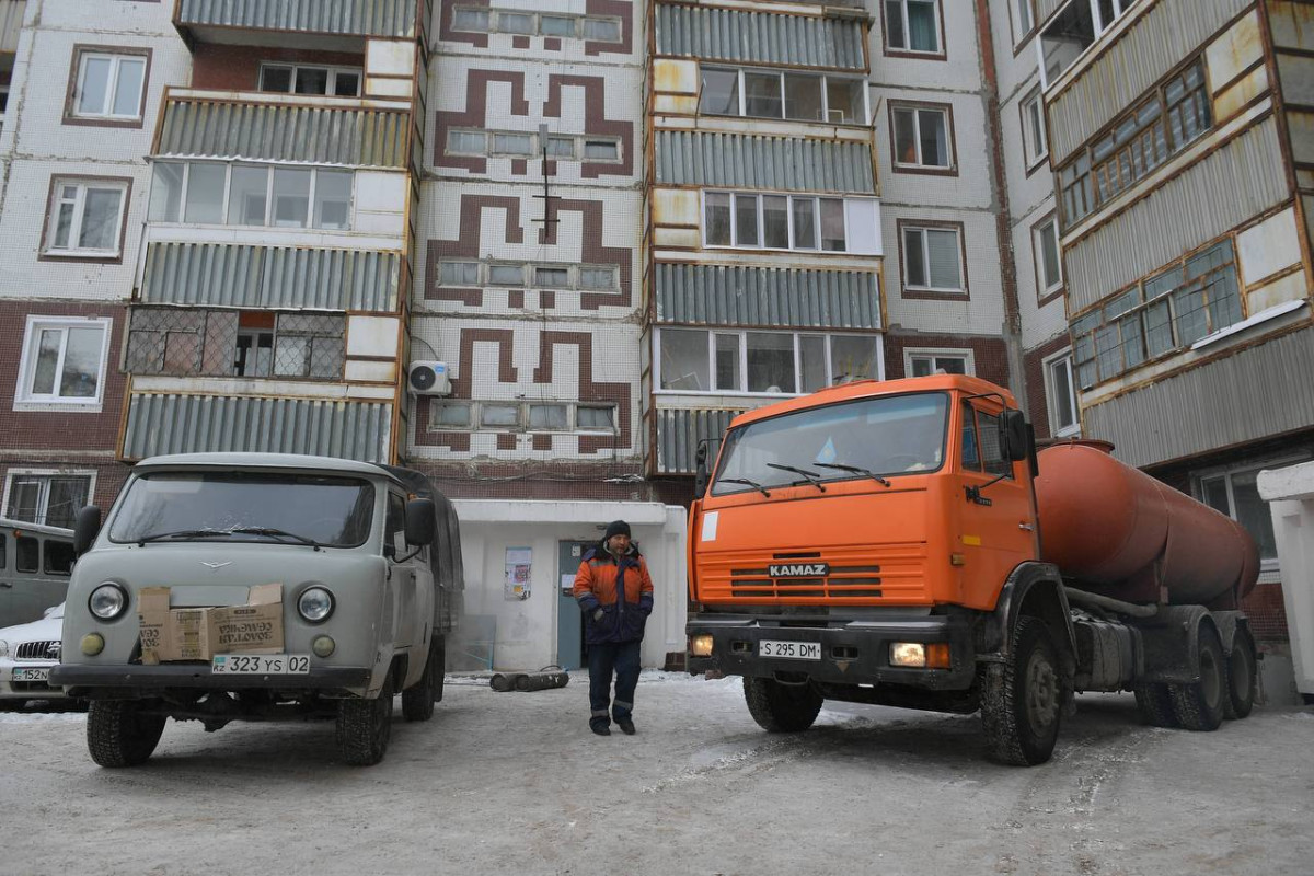 В Экибастузе продолжаются восстановительные работы