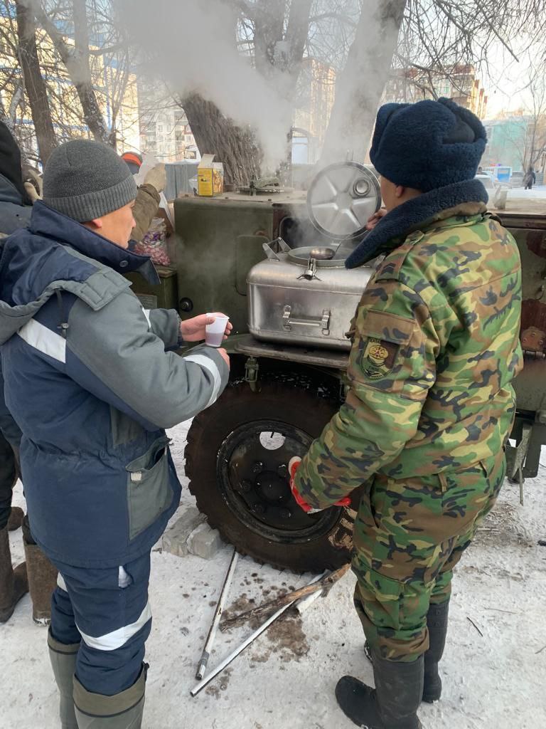 Фоторепортаж: Как Экибастуз подключают к теплу