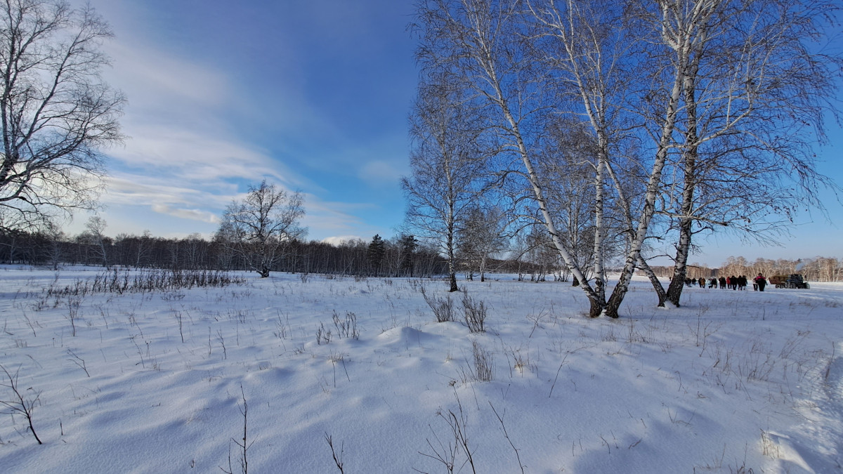 Фоторепортаж: пейзажи зимнего Бурабая