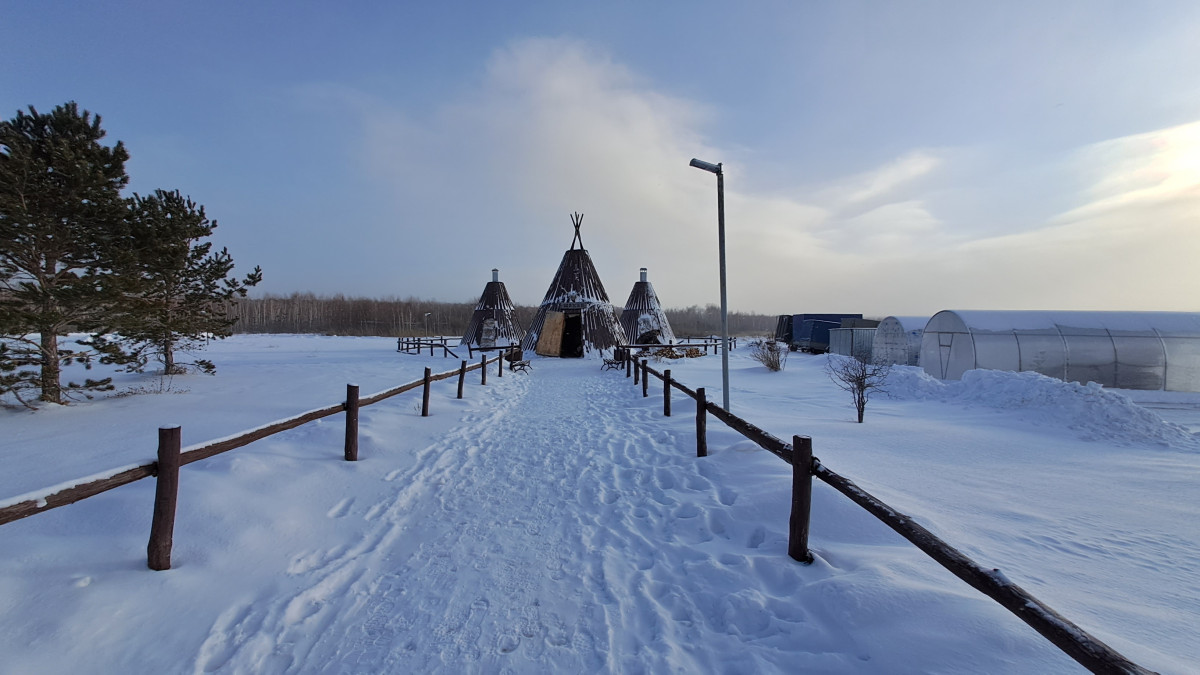 Фоторепортаж: пейзажи зимнего Бурабая