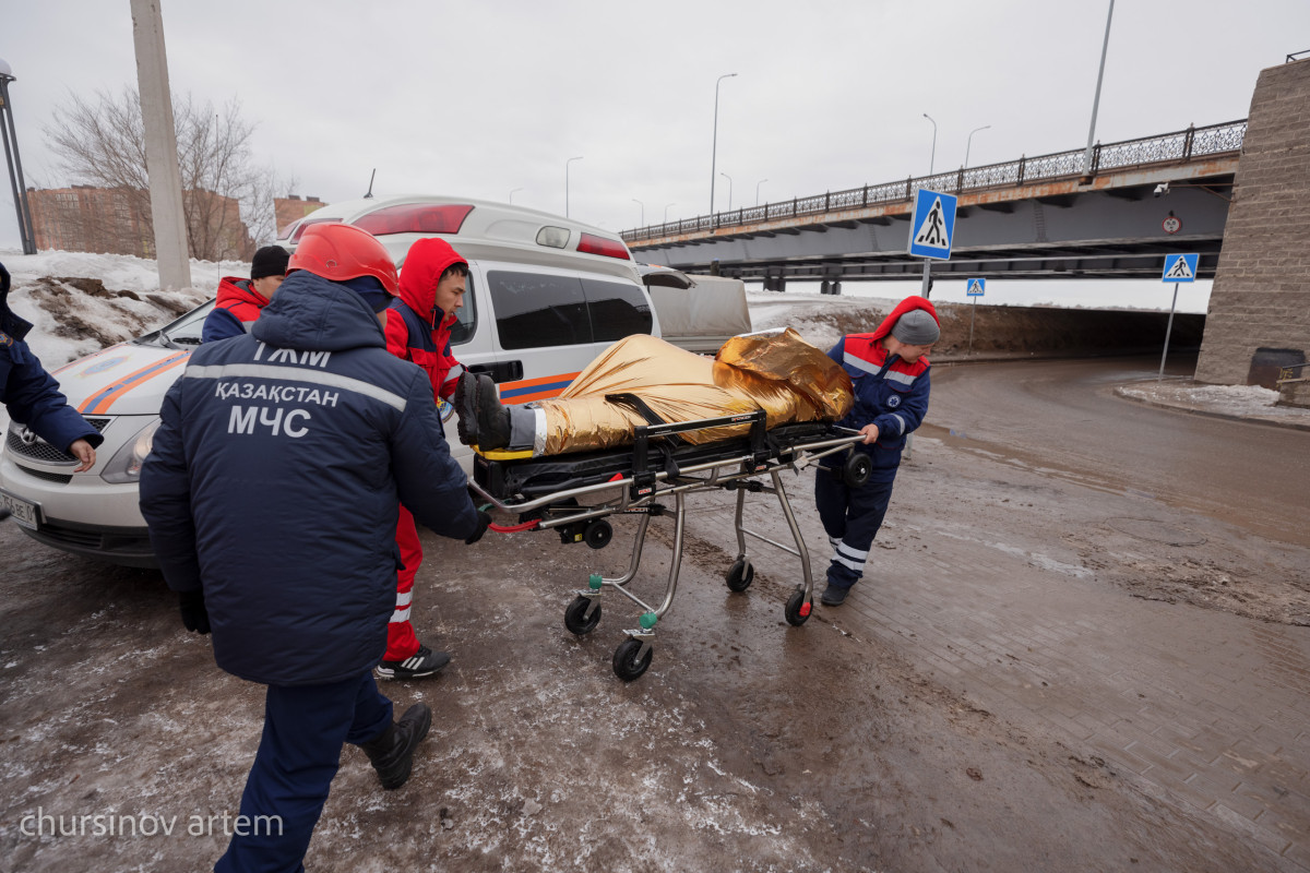 Службы МЧС проводят масштабные учения в Астане