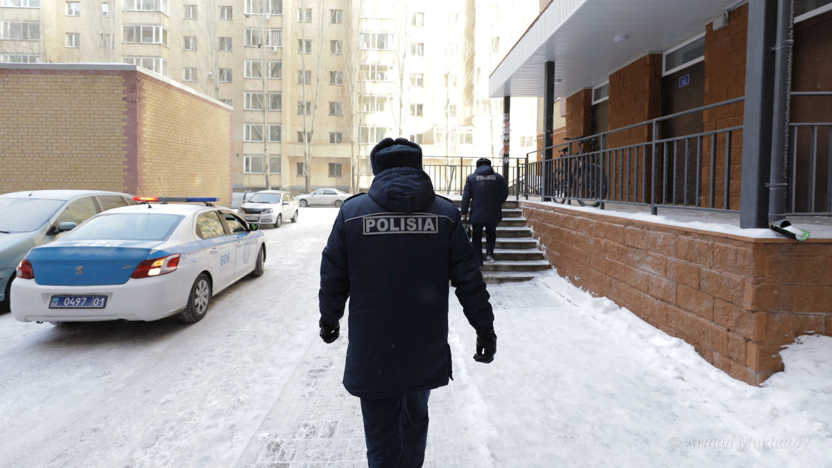 Фоторепортаж: Учаскелік полиция лейтенантының қызметі