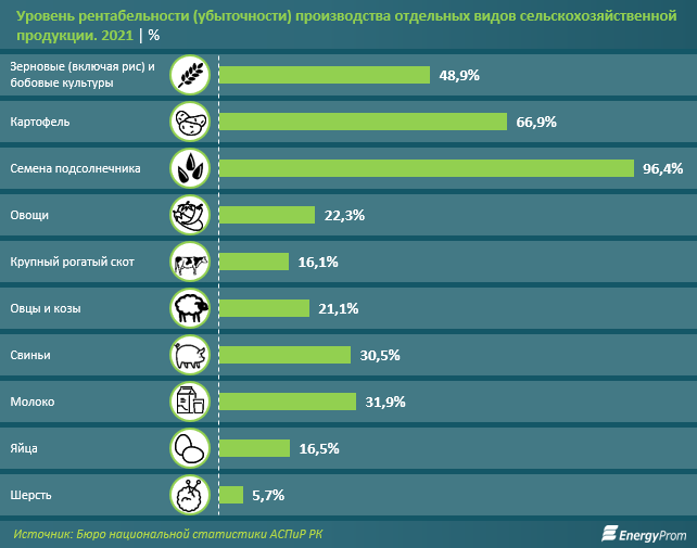 Три самые рентабельные для выращивания в Казахстане культуры назвали эксперты