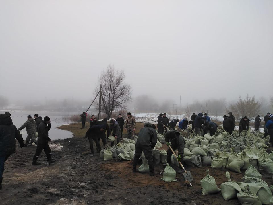 Более 40 тысяч кубометров воды откачали с подтопленных районов ЗКО