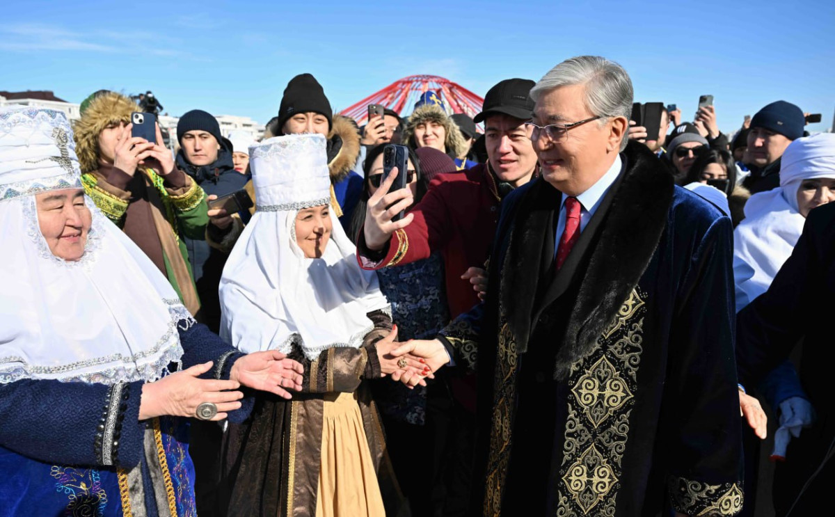 Фоторепортаж: в Астане празднуют Наурыз мейрамы