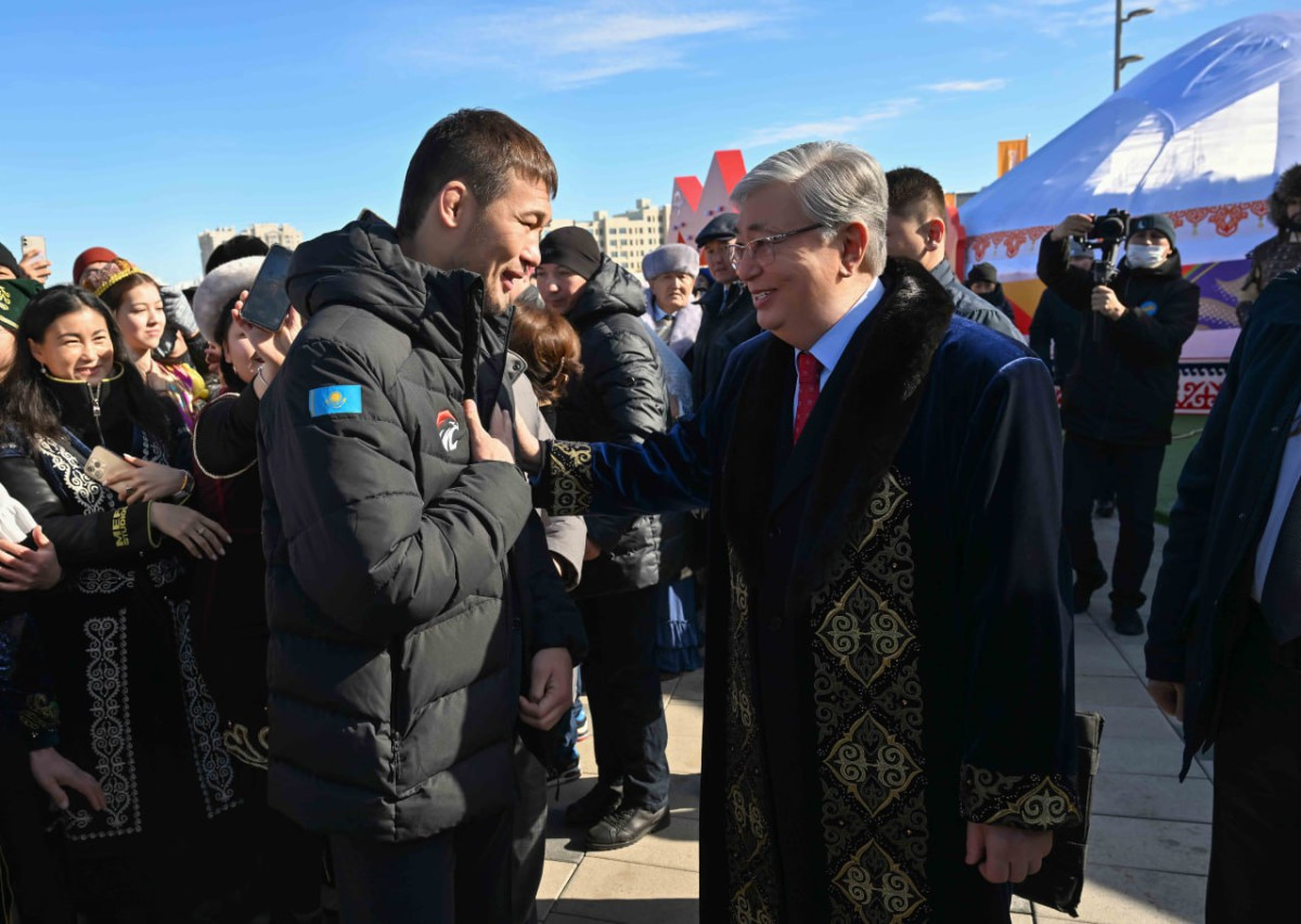 Фоторепортаж: в Астане празднуют Наурыз мейрамы