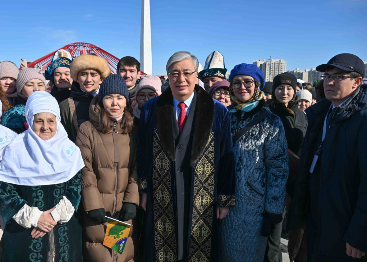 Фоторепортаж: в Астане празднуют Наурыз мейрамы