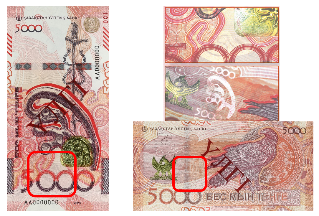 Новая 5000-ная банкнота: как отличить оригинал от подделки
