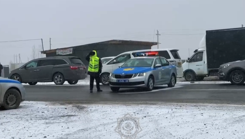 Пассажиров эвакуируют, водителям раздают горячую еду: что происходит на трассах Жамбылской области