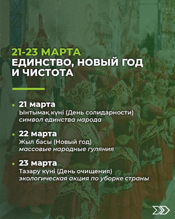 В Казахстане стартует декада Наурызнама: традиции, обновление и единство