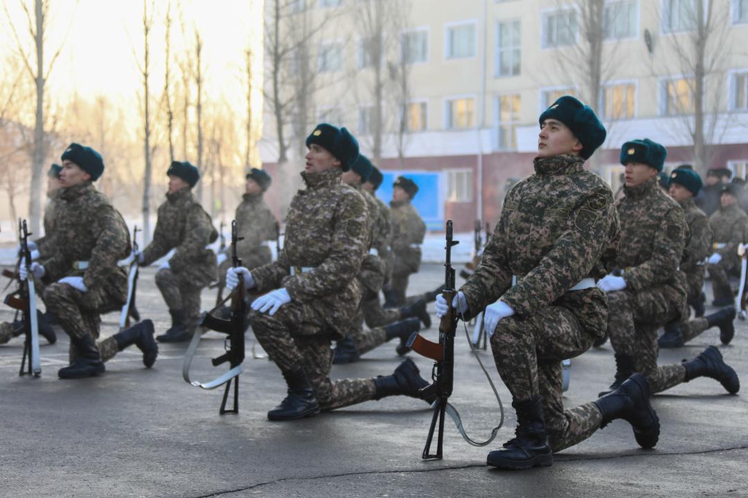 Әскери полиция органдарының қатары жүзден аса сарбазбен толықты