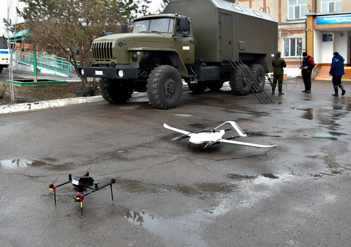 Петропавл зауыты ТЖД-ны өз өндірісіндегі дрондармен қамтамасыз етті